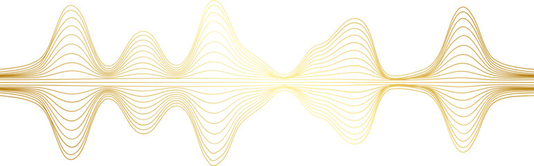 Modern Gold Soundwave