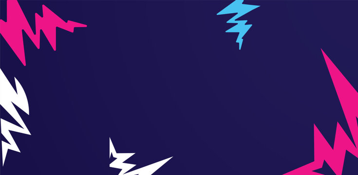 Jamshedpur, India - March 8 2024 abstract background for t20 2024 cricket vector poster