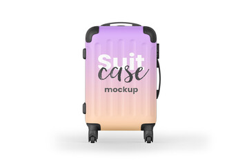 Travel Suitcase Mockup