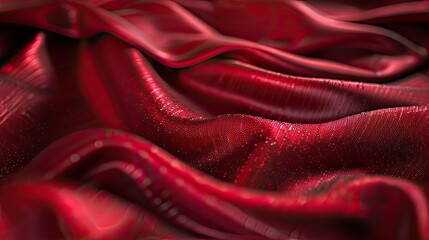 Obraz premium a deep red, grey, or blue surface, reminiscent of shimmering metallics, with textures that evoke luxurious fabrics and flowing particles. SEAMLESS PATTERN.