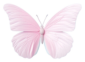 Light pink butterfly animal insect transparent background
