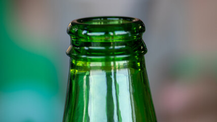 green bottle of beer