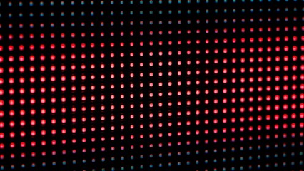 Digital LED Panel with RGB Pixel Grid