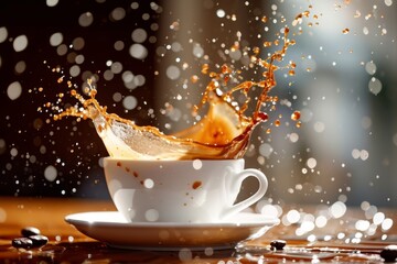 Coffee splash