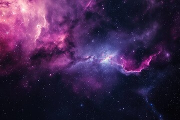 Captivating galaxy exploration with color splash - obrazy, fototapety, plakaty