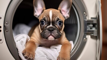 The Tale of a French Bulldog Puppy's Unexpected Hideout