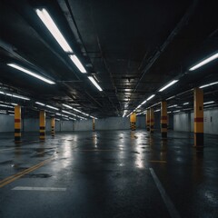 Car parking at underground