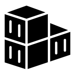 Box icon. Empty open shipping box or unboxing. Carton boxes icon. Stock vector. Vector illustration.