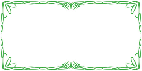 frame with flowers vector. Suitable for children's poster backgrounds