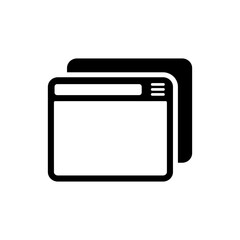 Obraz premium Browser icon 