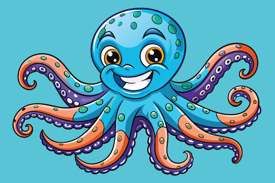 Octopus vector illustration