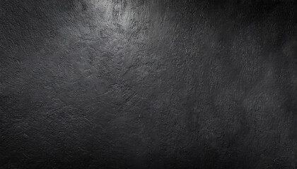 Obrazy na Plexi  black wall rough texture background concrete floor or old grunge backdrop illuminated by sun ray close up of dark graphite surface for modern background design concept of textures and background