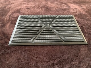 luxury quality titanium galaxy car matt pvc leather shining gloss carpet in red brown black grey...