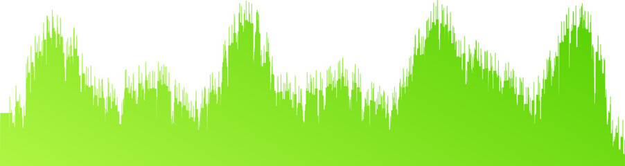Green Gradient Soundwave