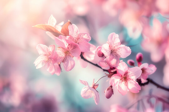 Fleurs roses d'un arbustre