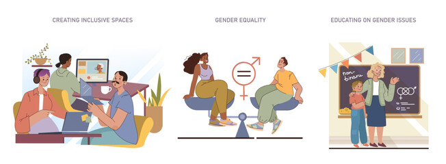 Gender Evolution set.