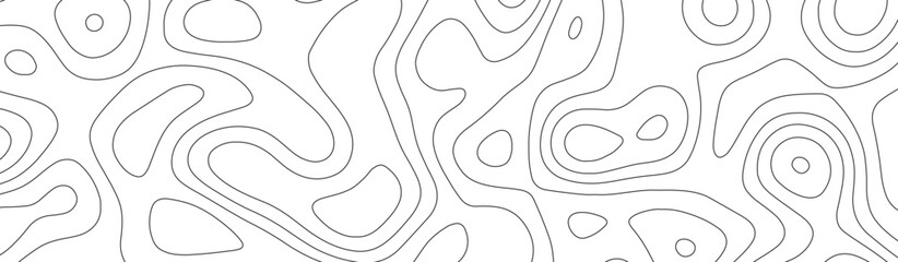 Abstract white topography vector background. Topographic map. Geographic mountain relief. counter map wavy line paper textrue. grid curve line abstract vector illustration .