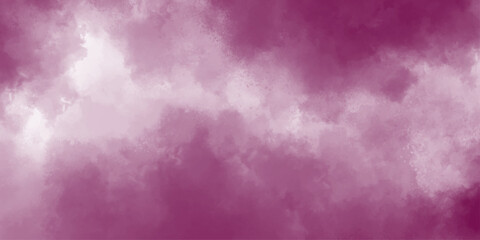 sun and cloud background with a purple colored. Spectacular abstract white smoke isolated colorful purple background.