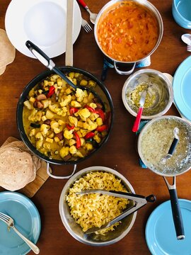 Indian potluck