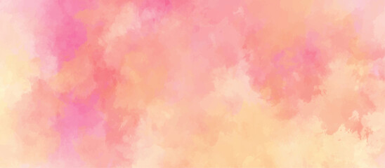 Abstract watercolor texture background .Colorful pastel drawing paper texture .watercolor picture painting vector illustration background .Beige watercolor texture for cards, flyers, poster, banner.