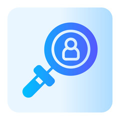 human resources gradient icon