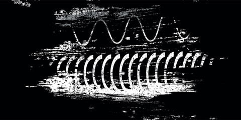 Tire Tracks . Dirty Grunge Vector Print Textured Set . vektor ilustrasi