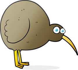 cartoon kiwi bird