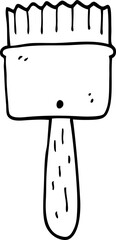 cartoon paintbrush