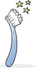 cartoon tooth brush