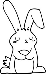 cartoon rabbit