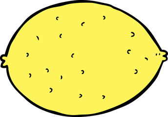 Fototapeta premium cartoon lemon