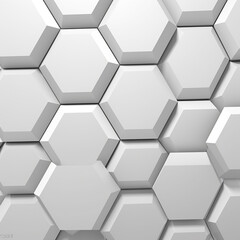 Obraz na płótnie Canvas seamless hexagon pattern