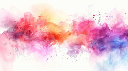 Obraz premium abstraction watercolor style 