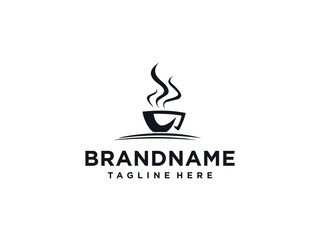 coffee cup logo in vector style