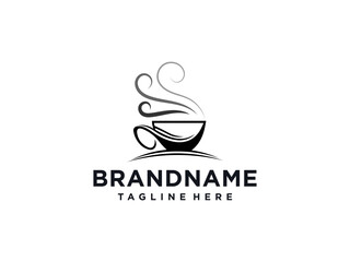 Coffee, Cafe Logo Design Inspiration Vector