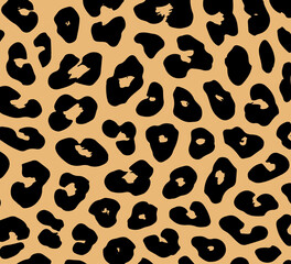 Leopard skin pattern for printed or decorative asset