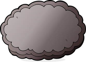 cartoon rain cloud