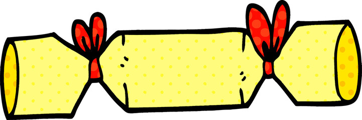 cartoon doodle cracker