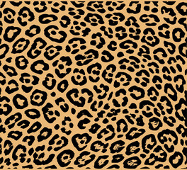 Leopard skin pattern for printed or decorative asset