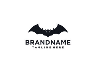 bat vector icon logo template illustration design