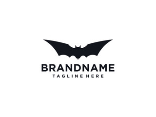 bat vector icon logo template illustration design