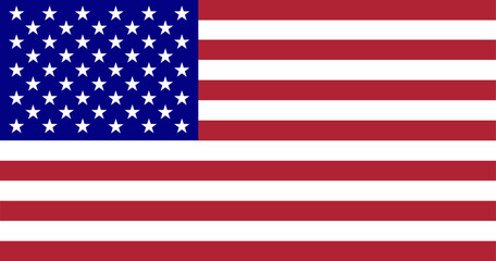 Fototapeta premium Authentic United States Flag with Stars and Stripes - Premium Quality Digital Image for Patriotic Displays, Historical Education, and National Symbolism
