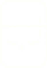 Refrigerator Chalk Drawing