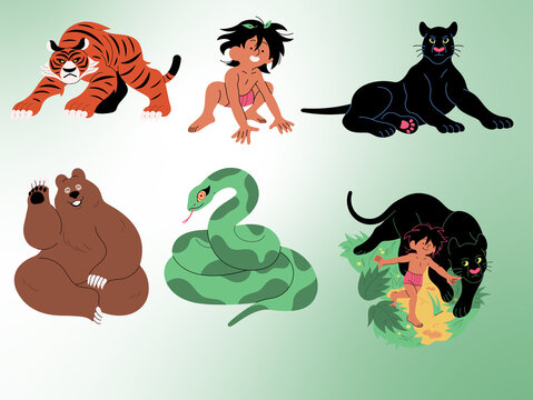 "Journey of the Jungle: Mogli's Quest for Identity and Home in the Wild"