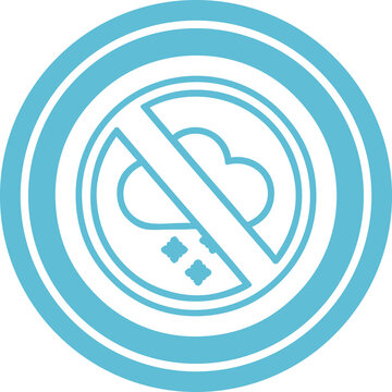 recommend clip art: no cold weather circular icon