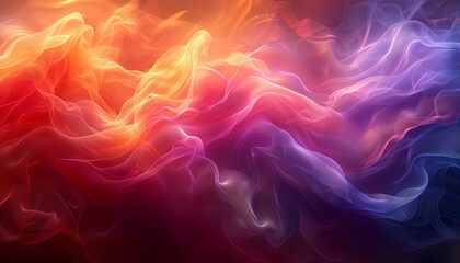 Fluidity in Motion Abstract Background