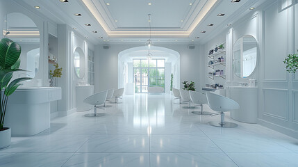 エステサロンの店内