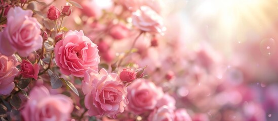 Beautiful pink roses wallpapers perfect for phone, desktop, and print background