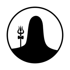 Obraz premium Amarnath shiva icon