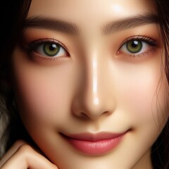 Fototapeta premium Portrait of a beautiful woman